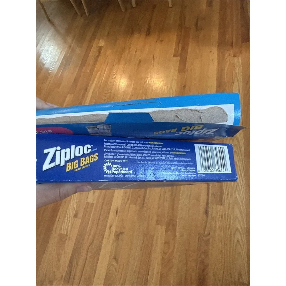 Ziploc Brand Big Bags‎ 4 XL Big Bags 10 Gallon Size + 2 Jumbo Big Bag 20 Gallon